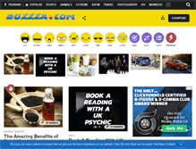 Tablet Screenshot of buzzza.com